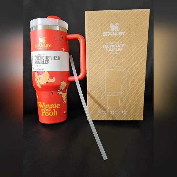 Stanley Other - Stanley Red 40oz Insulated Tumbler Winnie the Pooh Collectible New In Box